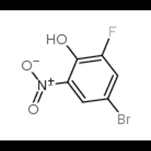 4-Bromo-2-fluoro-6-nitrophenol CAS:320-76-3