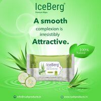 ICEBERG PREMIUM REFRESHING ALOE VERA & CUCUMBER WET WIPES