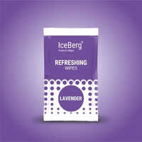 ICEBERG SINGLE PACK LAVENDER WET WIPES