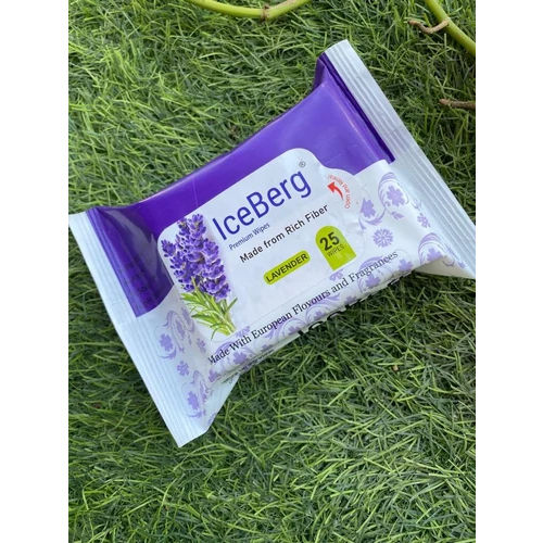 Wet Wipes Lavender Non Alcohol