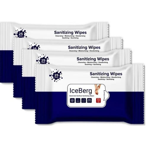 ICEBERG PREMIUM SANITIZING WIPES