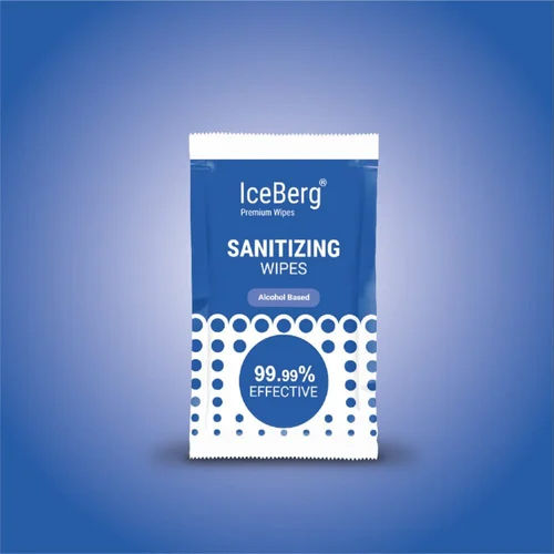 Iceberg Alcohol Based Sanitizing Wipe Application: Cleaning