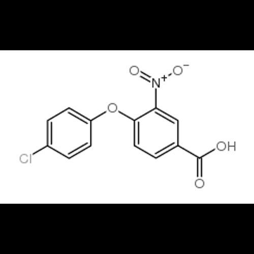 4-(4-chlorophenoxy)-3-nitrobenzoic acid CAS:257616-46-9
