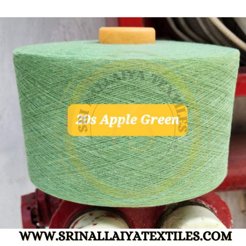 20S Apple Green Open End Yarn