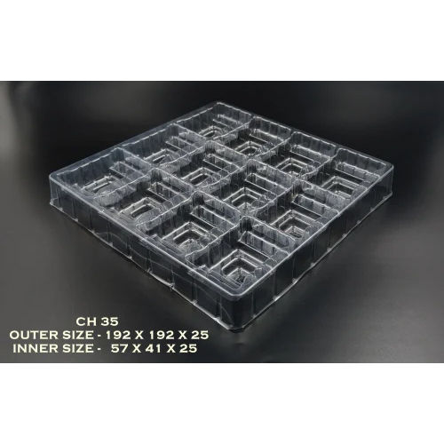 CH-35 Plastic Chocolate Tray