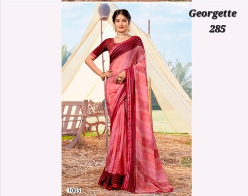 Synthetic Printed Sarees
