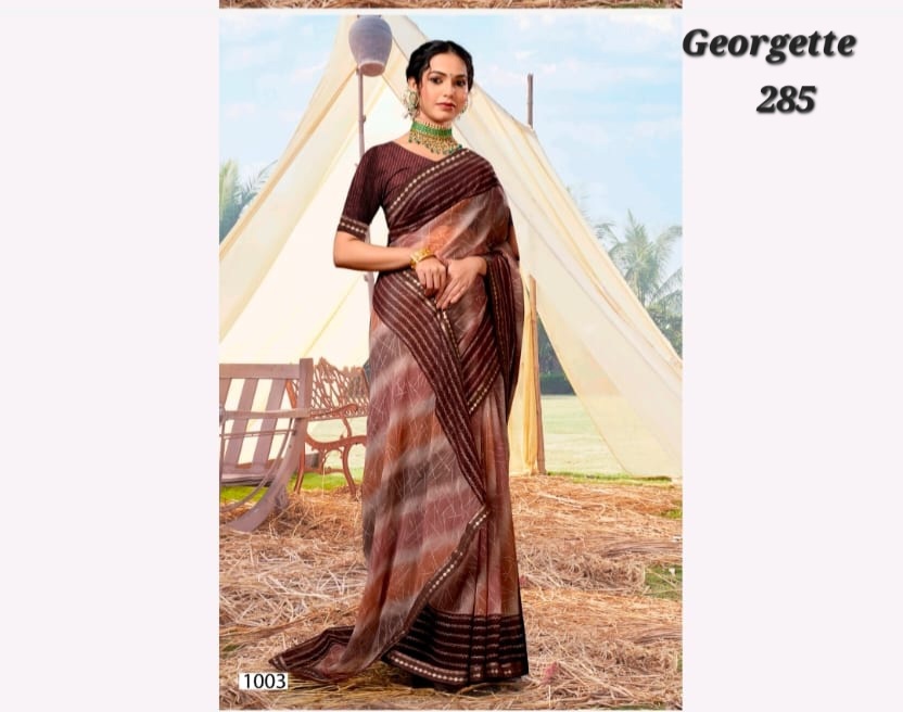 Synthetic Printed Sarees