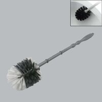 TOILET BRUSH WITH HOLDER STAND TOILET BRUSH SET TOILET CLEANING BRUSH HOUSEHOLD BATHROOM CLEANING TOOLS (4685)