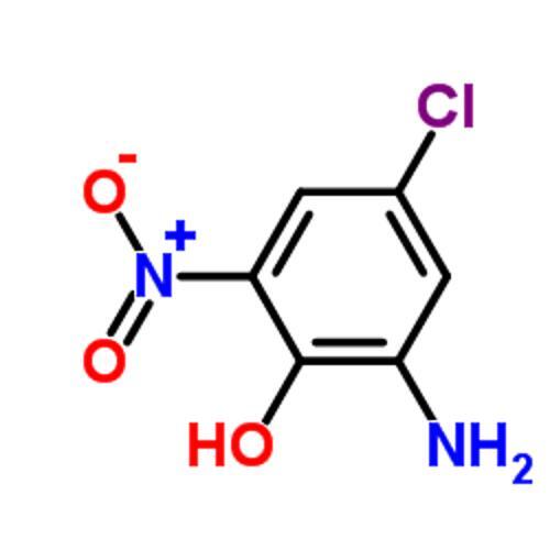 2-Amino-4-chloro-6-nitrophenol CAS:6358-08-3
