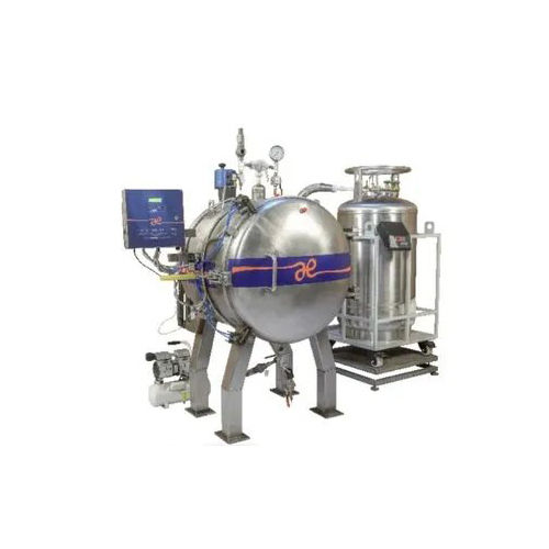 Silver Cryo Vacuum Chamber