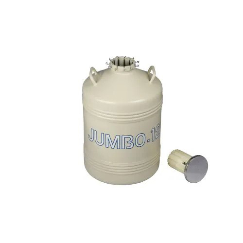 Jumbo 12 Liquid Nitrogen Cryogenic Containers