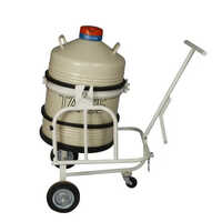 Liquid Nitrogen Container With Trolley