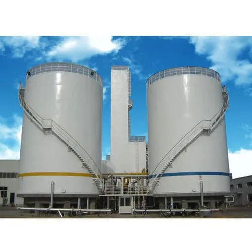 White Cryogenic Storage Tank