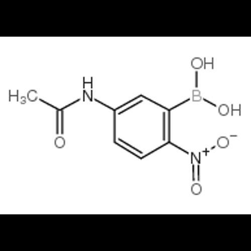 5-Acetamido-2-nitrophenylboronic acid CAS:78887-36-2