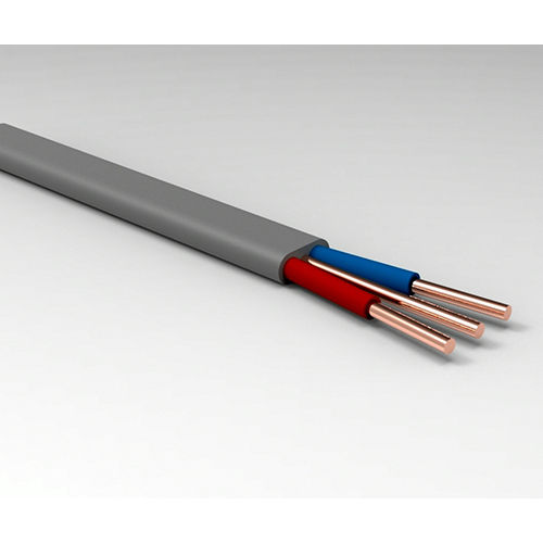 Twin Flat And Earth Cable - Conductor Material: Copper