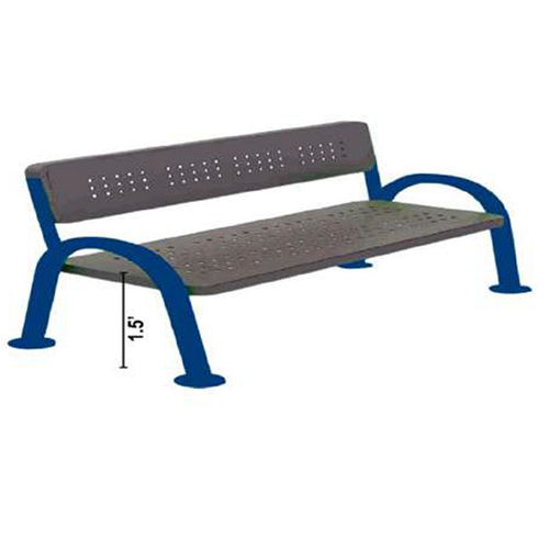 NGFC 12053 Park Bench with Handle