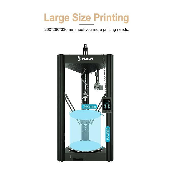 FLSUN Super Racer (SR) So Fast 3D Printer