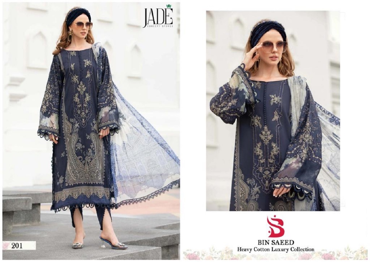Jade Bin Saeed Vol-2  Dress Material