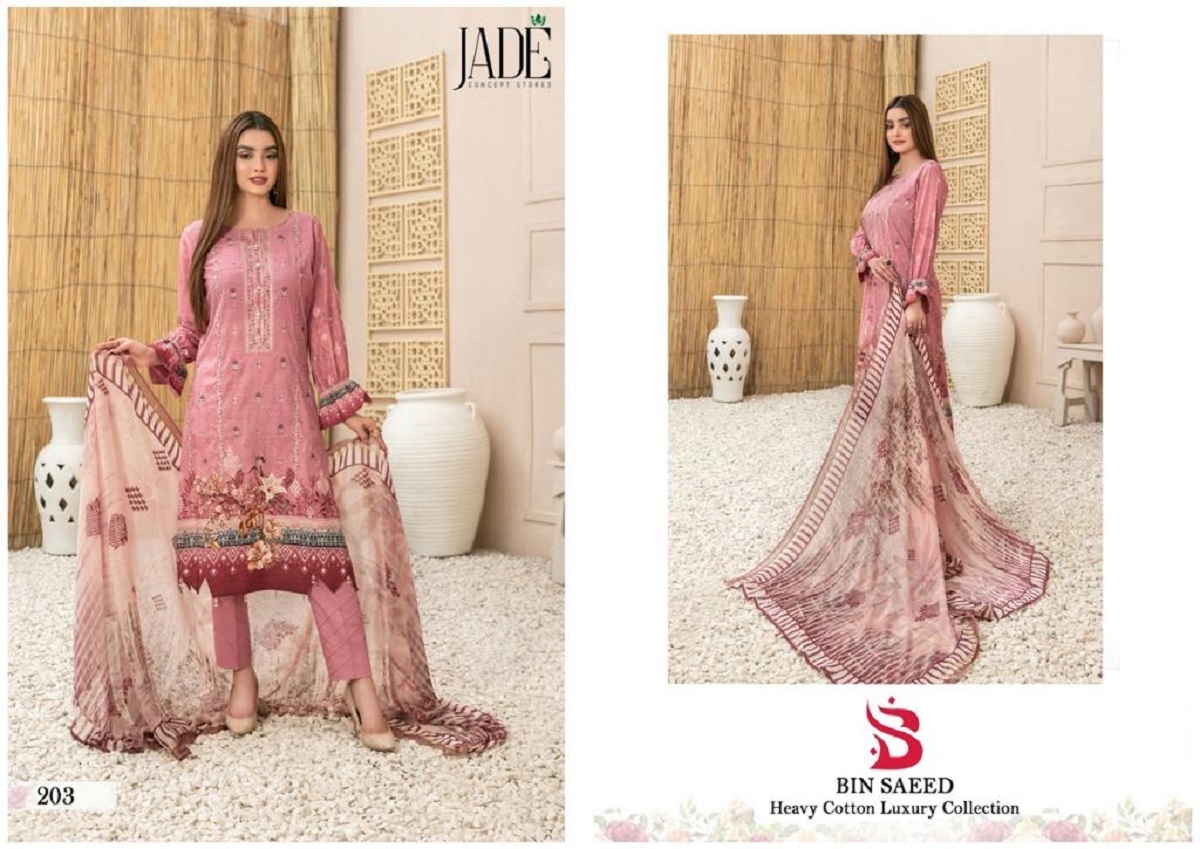 Jade Bin Saeed Vol-2  Dress Material