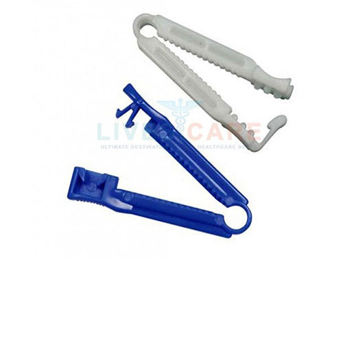 White/blue Umbilical Cord Clamp