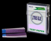 Blue Litmus Paper - Laboratory Grade Indicator Paper | Thin Blue Sheets, Cas No: 7732-18-5, Accurate Ph Testing For Acids