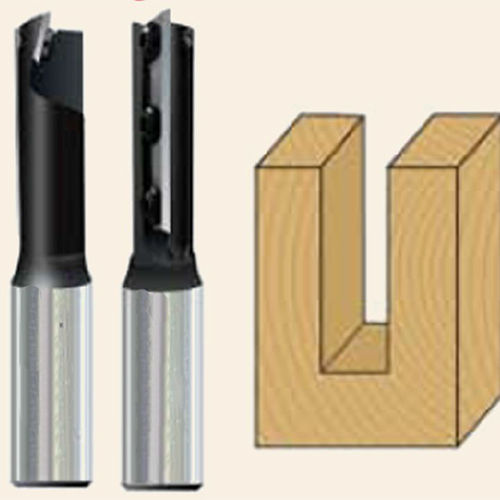 Straight Router Bits with Replaceable Knives TTR SL