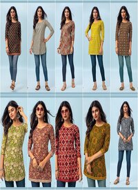 Deeptex Scarlet Vol-1 Cotton Short Tops