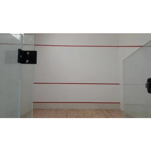 Hard Plaster System For Squash Court