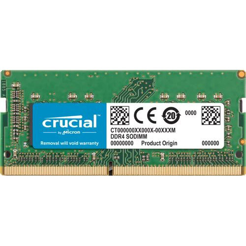 Green Crucial 32Gb Ddr4-2666 Sodimm Memory