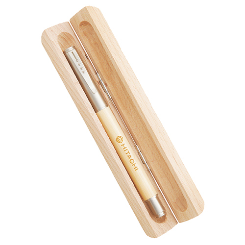 KK-35 Wooden Ball Pens And Sets - Wooden Material, Different Sizes, Brown Color | Ideal for Writing, Lightweight Design