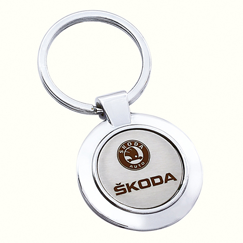 KK-170 Key Chain - Steel, Elegant Silver Color, Indian Regional Style | Durable and Versatile Accessory for Personal and Business Use