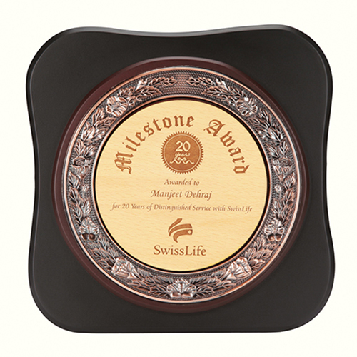 Black Kk-302 9X9 Inch Mementos And Plaques