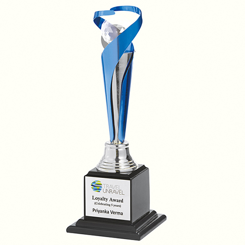 Blue Kk-343 12 Inch Trophies