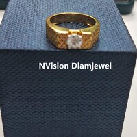 Diamond Solitaire Men's Ring