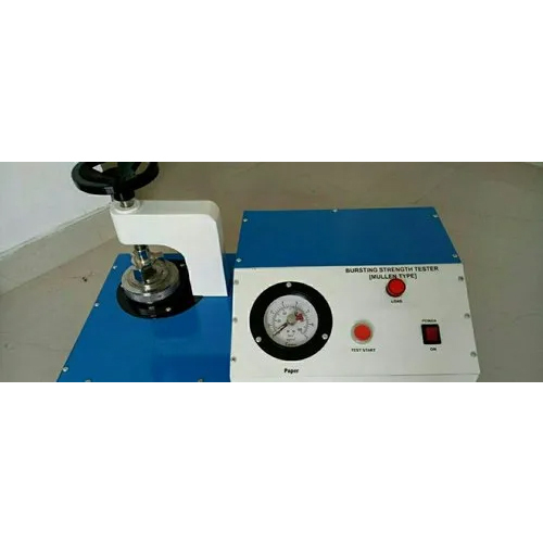 Single Head Mullen Type Bursting Strength Tester