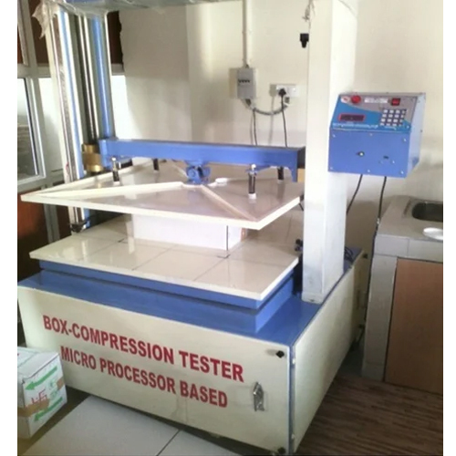 Microprocessor Based Box Compression Tester