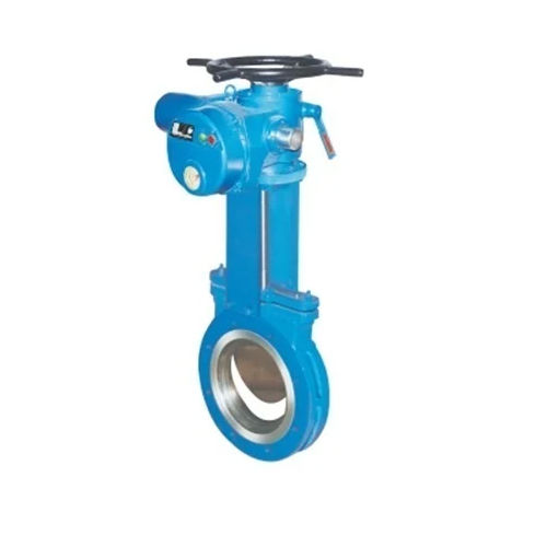 Motorized Basis Weight Water Control Valve - Color: As Per Requirement