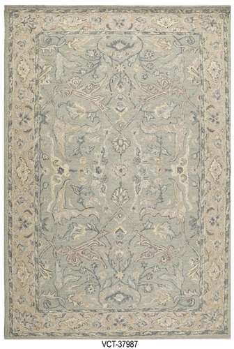 Hand tufted woolen carpet