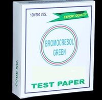 Bromocresol Green Paper - Cas No: 76-60-8