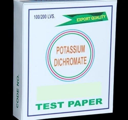 Potassium Dichromate Paper