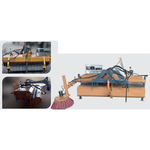 Mild Steel Hydraulic Broomer With Dust Collector