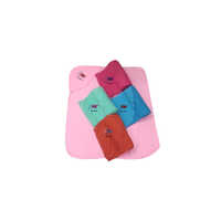 Solid Crib Hooded Baby Blanket - Polar Material, Customized Size, Multicolour Design | Ideal For Infants & Babies In Mild Winter