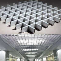 Gi Open Cell Ceiling - Galvanized Gi Material | Custom Size, Durable Design For Commercial And Industrial Spaces, Easy Maintenance