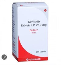 Geftib Tablet - 250 Mg | Anti-cancer Treatment For Non-small Cell Lung Cancer, Specifically For Patients With Abnormal Egfr Genes, Take As Directed By Physician, May Cause Side Effects Including Nausea And Diarrhea