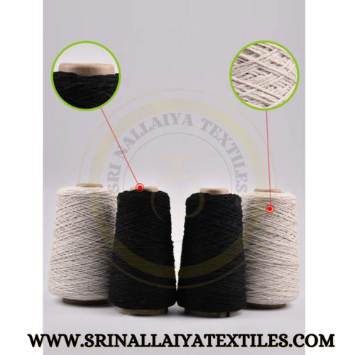 30S White Black Open End Yarn