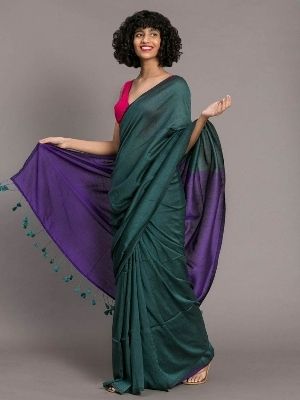 Dueltone Cotton Saree