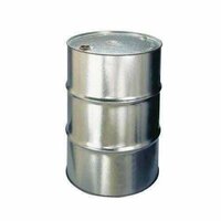 Galvanized Barrels - Steel Material, 20 To 210 Liters Sizes, Sleek Silver Color | Round Shape, 1-year Warranty