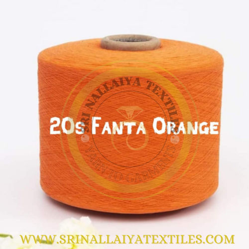 20s Fanta Orange Open End Yarn