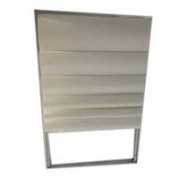 Roman Skylight Blinds - Polyester 4.5x2 Foot , Waterproof, Anti-bacterial, Anti-uv, Eco-friendly, Heat-insulation, Radiation-resistant, Easily Assembled, Classic White Design
