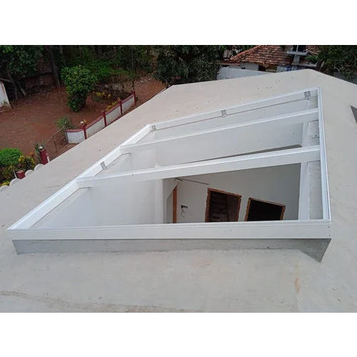 White Glass Roof Skylight